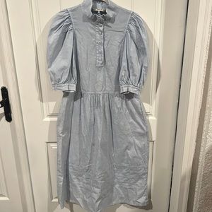 SEA New York light blue cotton dress